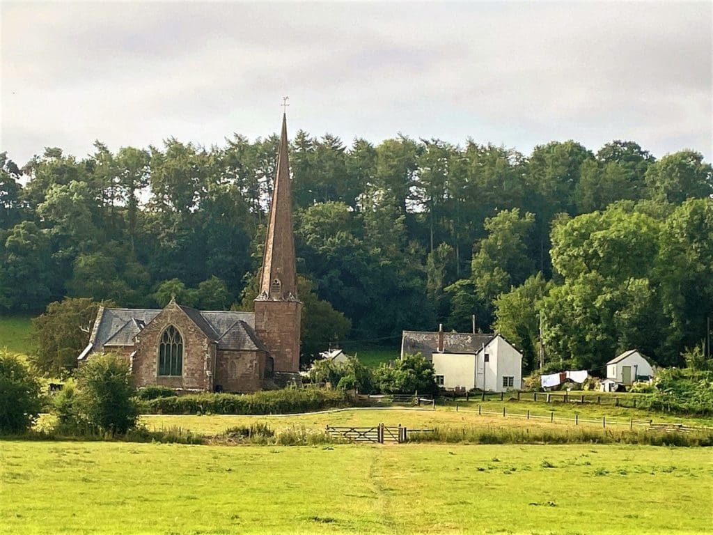 Idyllic Setting on the Herefordshire Trail