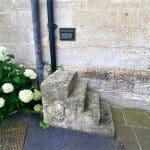 The mounting block at Thornbury Castle