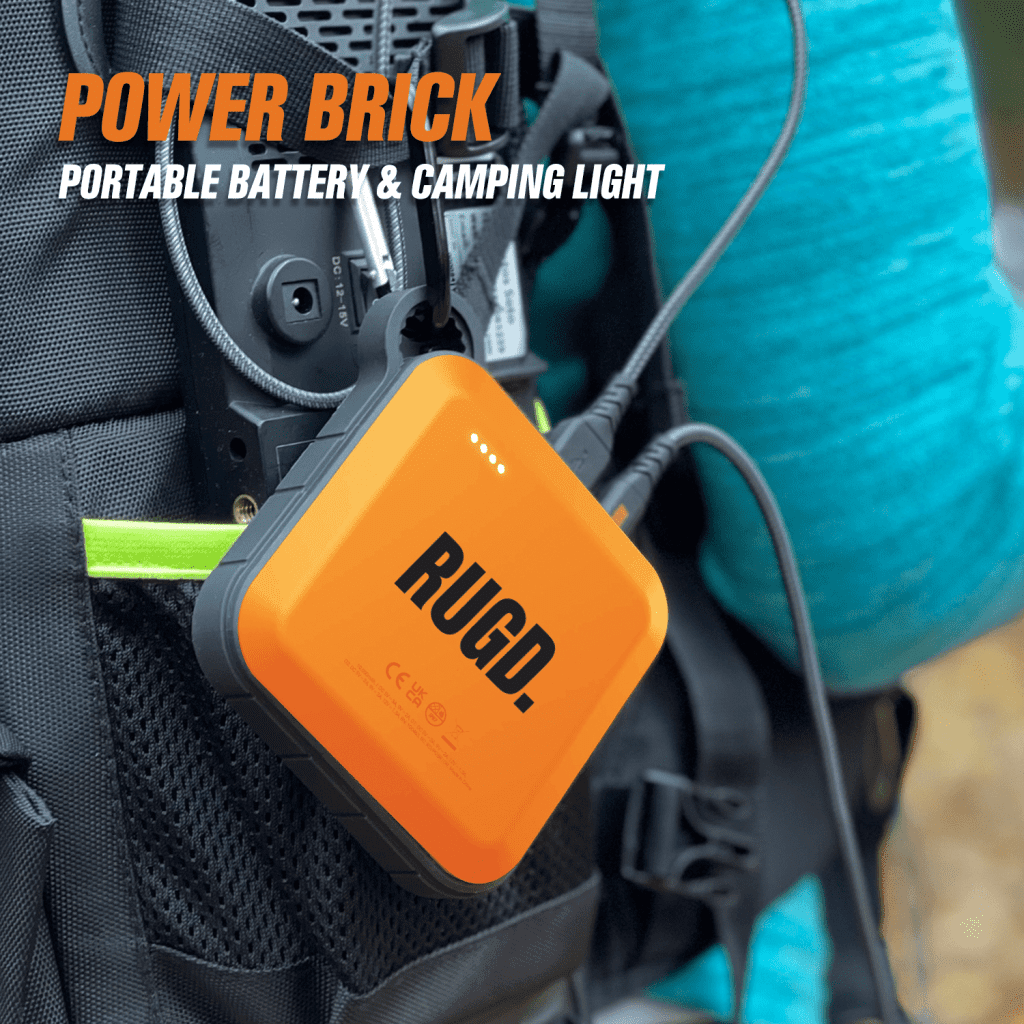 RUGD Power Brick best travel accessories