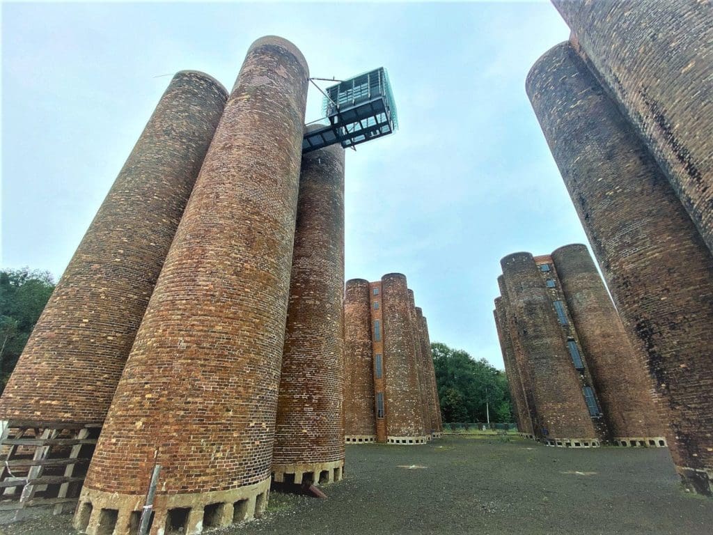Lauchhammer Biotowers Industrial Heritage Brandenburg Germany