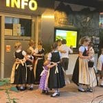Traditonal dancing in Söll