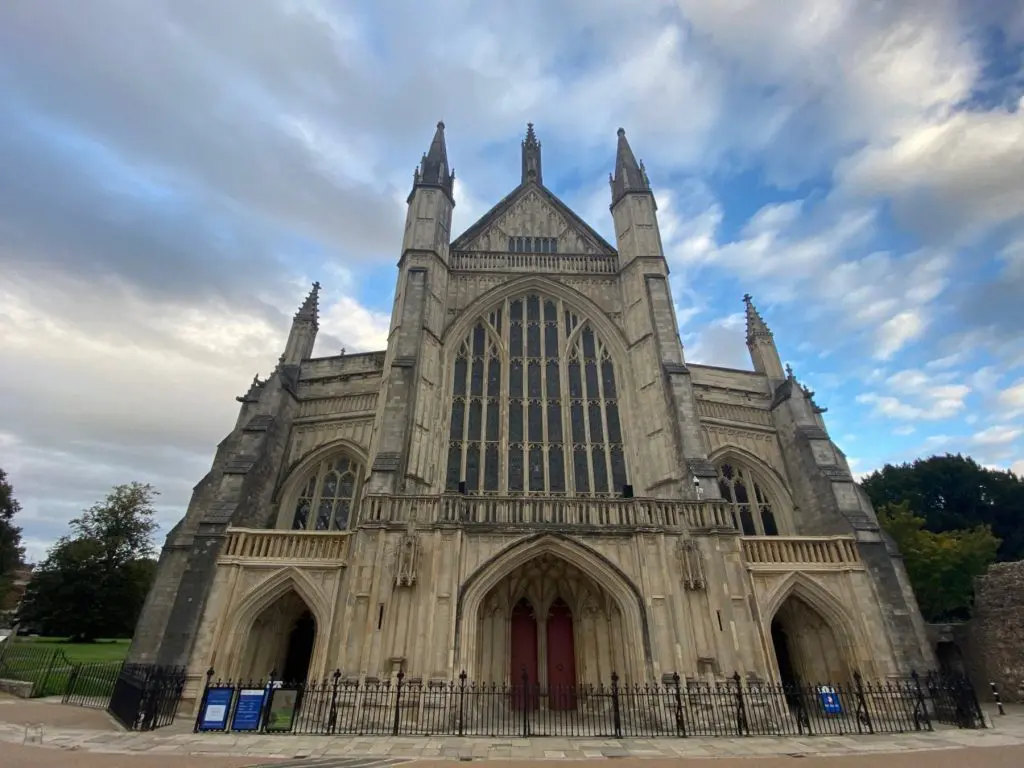 Winchester Cathedral pilgrims’ way