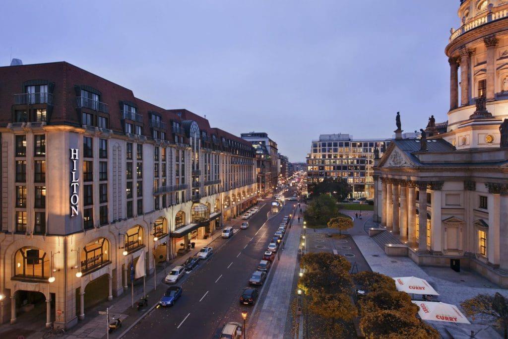 View of Mitte from Hilton Berlin