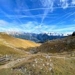 It's easy to see sky pollution in the Italian Alps