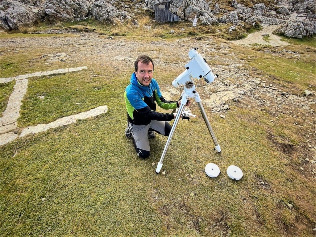 Alberto and his telescope