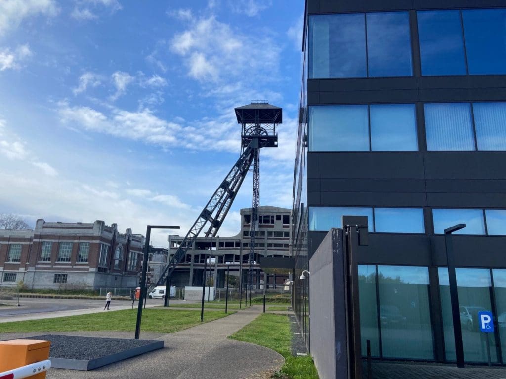 Mine shaft and technology centre at Thor Park