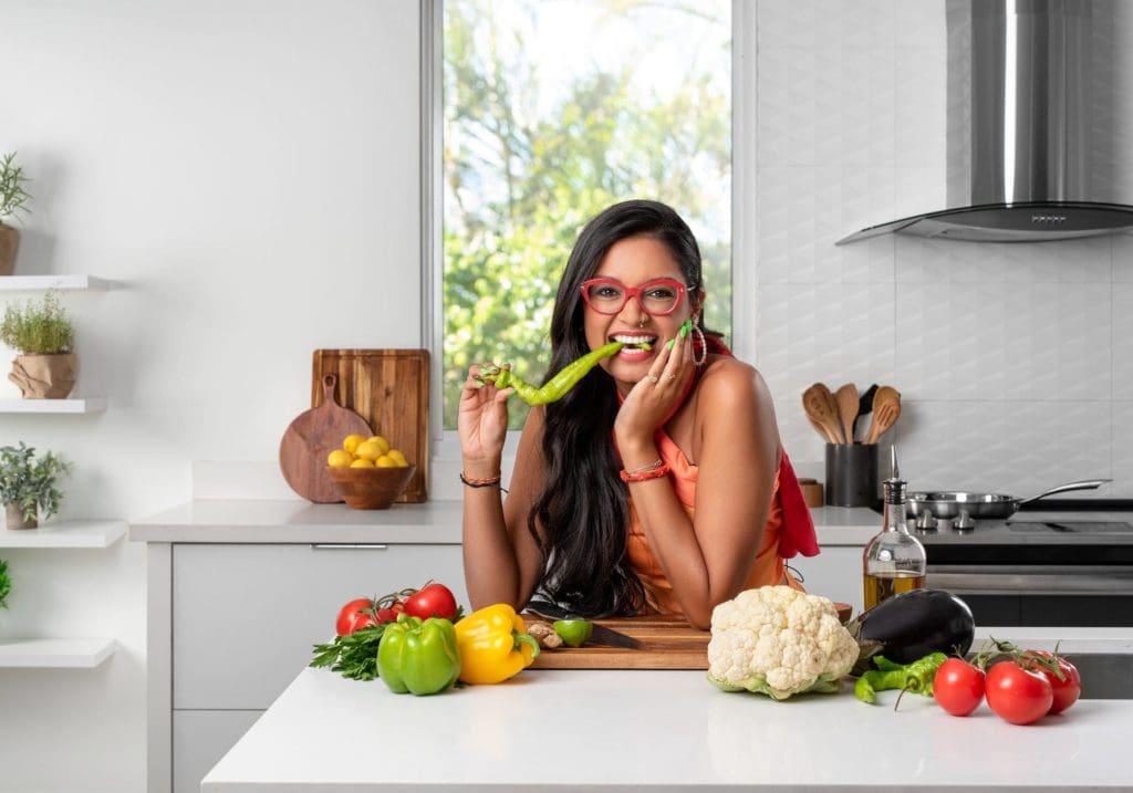 Indian American vegan chef Priyanka Naik veganuary