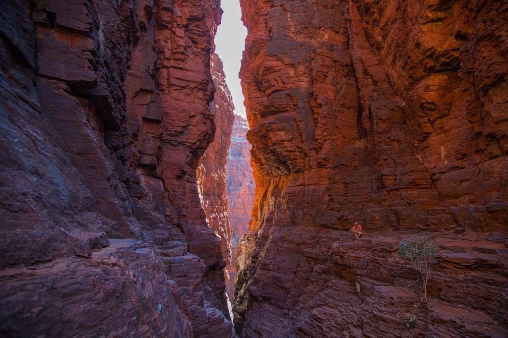 Karijini, Australia thrill seakers