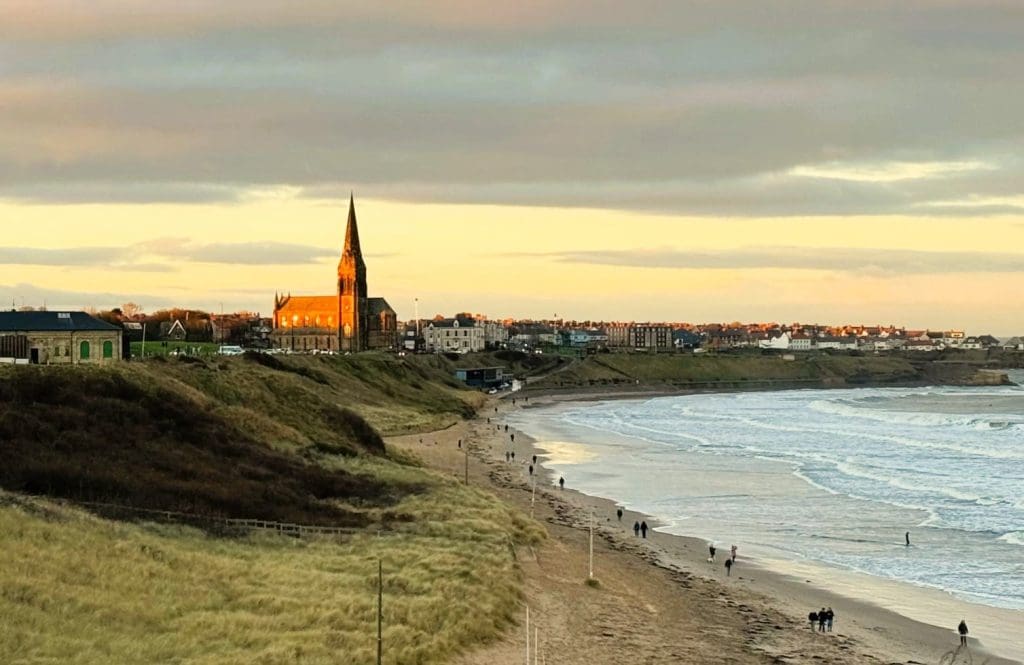 View from Tynemouth looking towards Whitley Bay