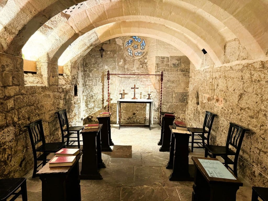 Newcastle Cathedral crypt