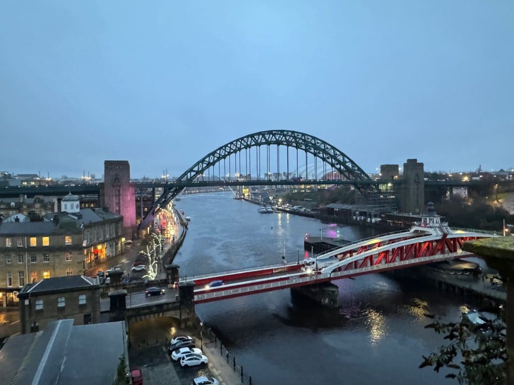 Newcastle is renowned for its bridges