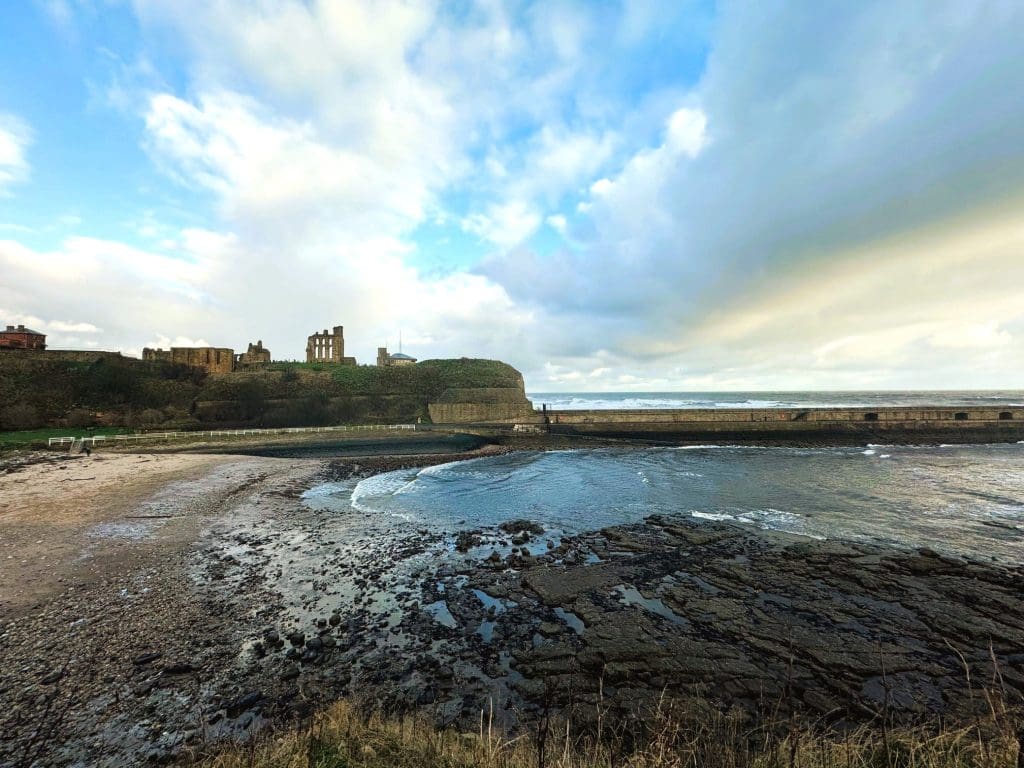 View of Tynemouth Castle and Priory