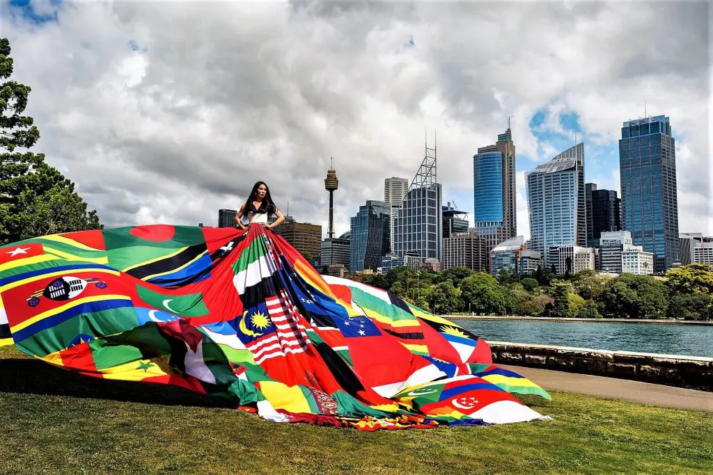 The Amsterdam Rainbow Dress in Sydney - Sydney WorldPride 2023 -Credit Cassandra Hannagan 1