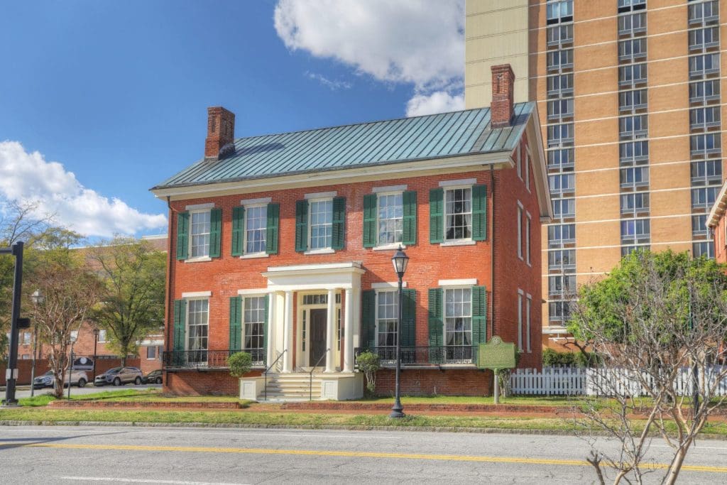 The Boyhood home of Woodrow Wilson in Augusta, Georgia