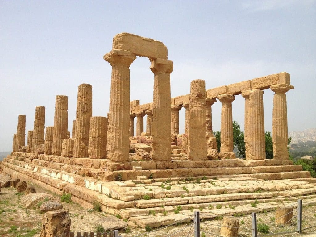 emples in Agrigento, a UNESCO World Heritage site