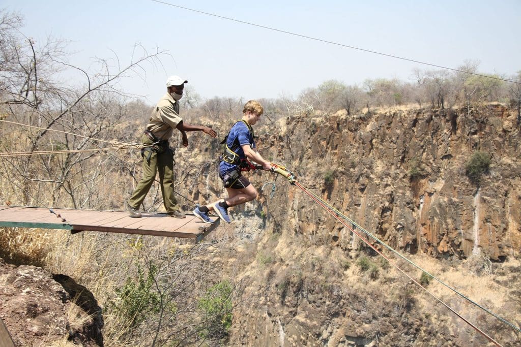 Victoria Falls Gorge Swing