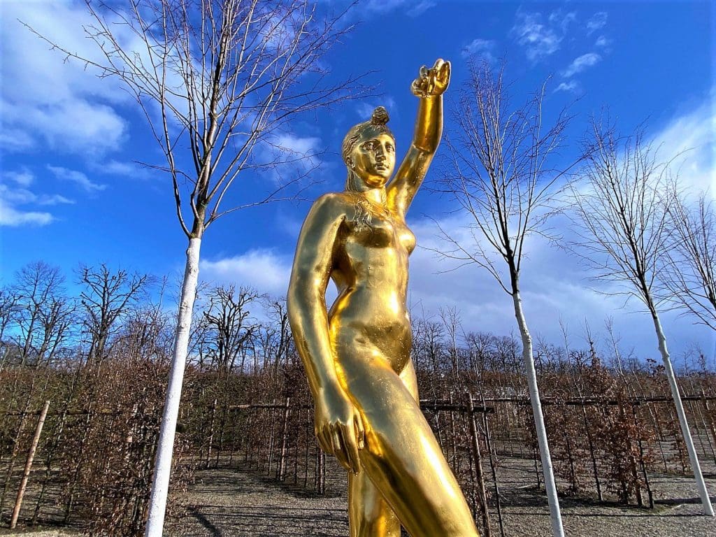 Statue in the Royal Gardens of Herrenhausen