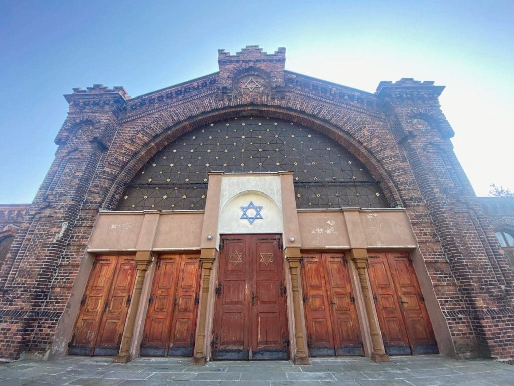 Funeral home in the Jewish Cemetery, Łódź