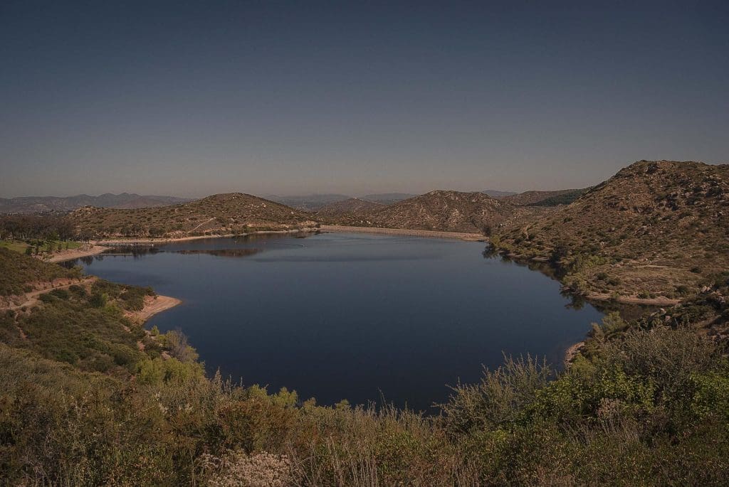 Lake Poway near San Diego