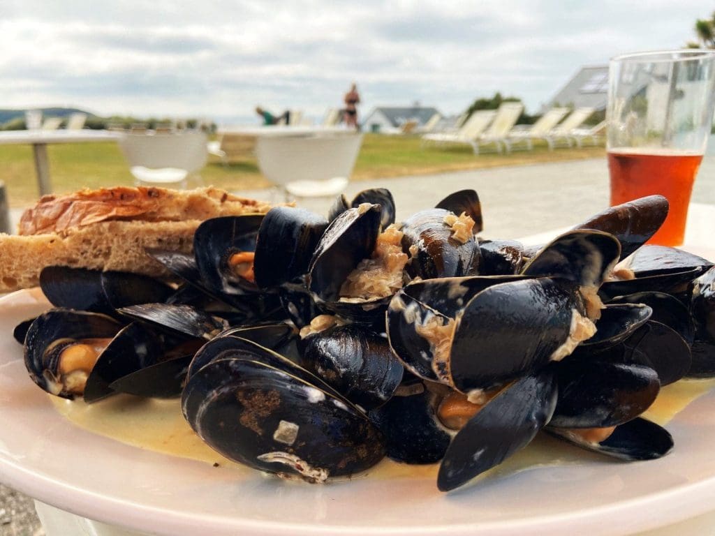 Mussels at the Seaside Café