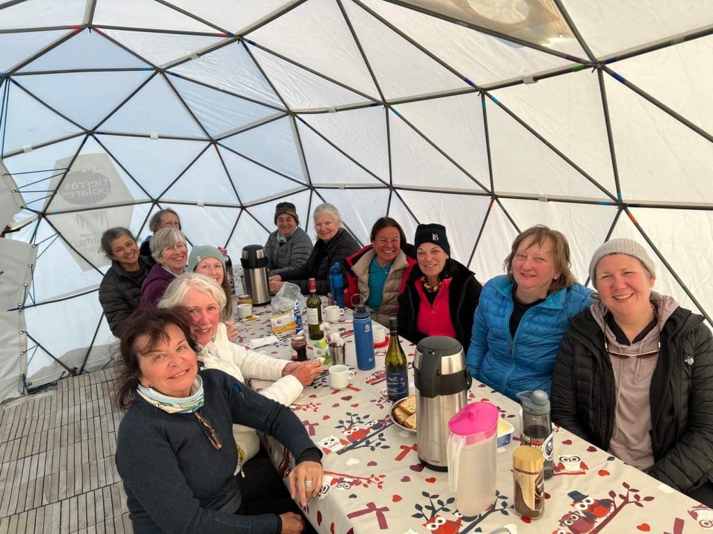 female adventure holidays in Greenland