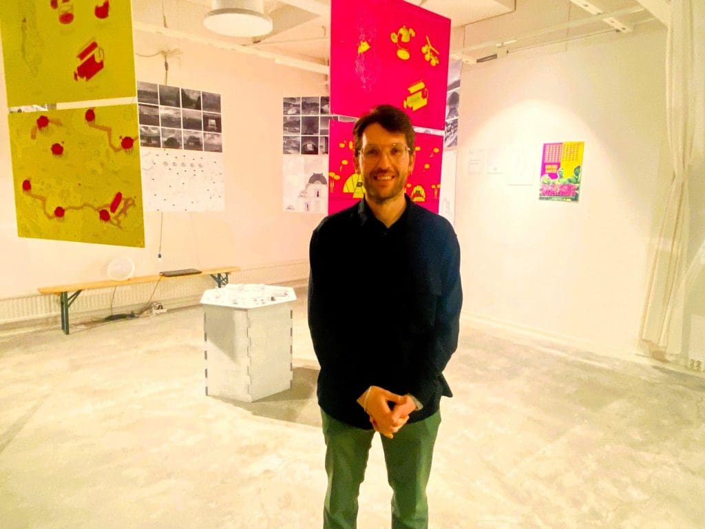 Rron Bexheti and his amazing exhibition - spot the pink