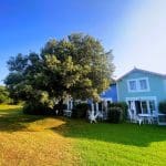 Our tree and house at Residence Le Domaine de Bourgenay