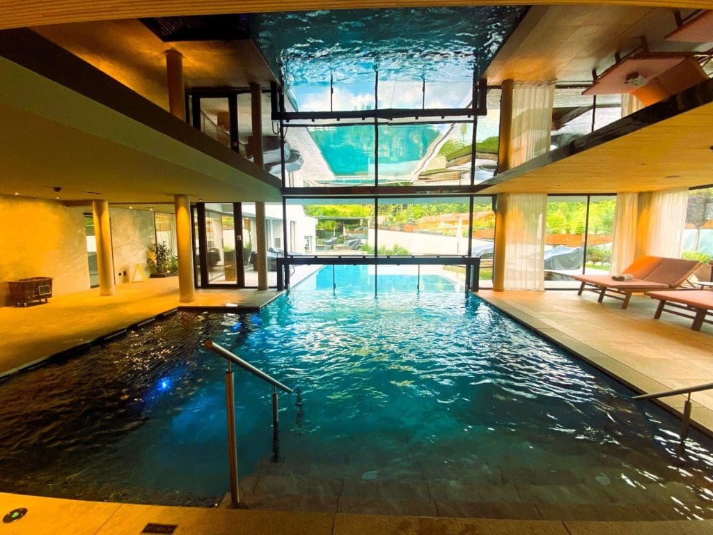 The swimming pool