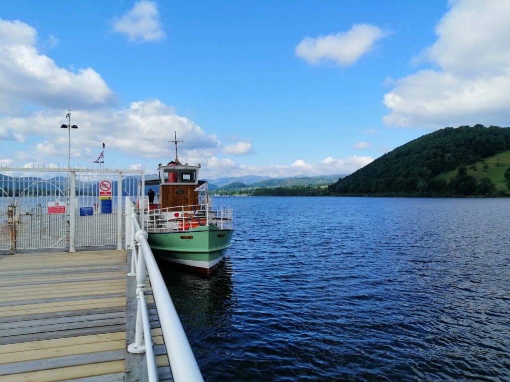 Western Belle on Ullswater Lake