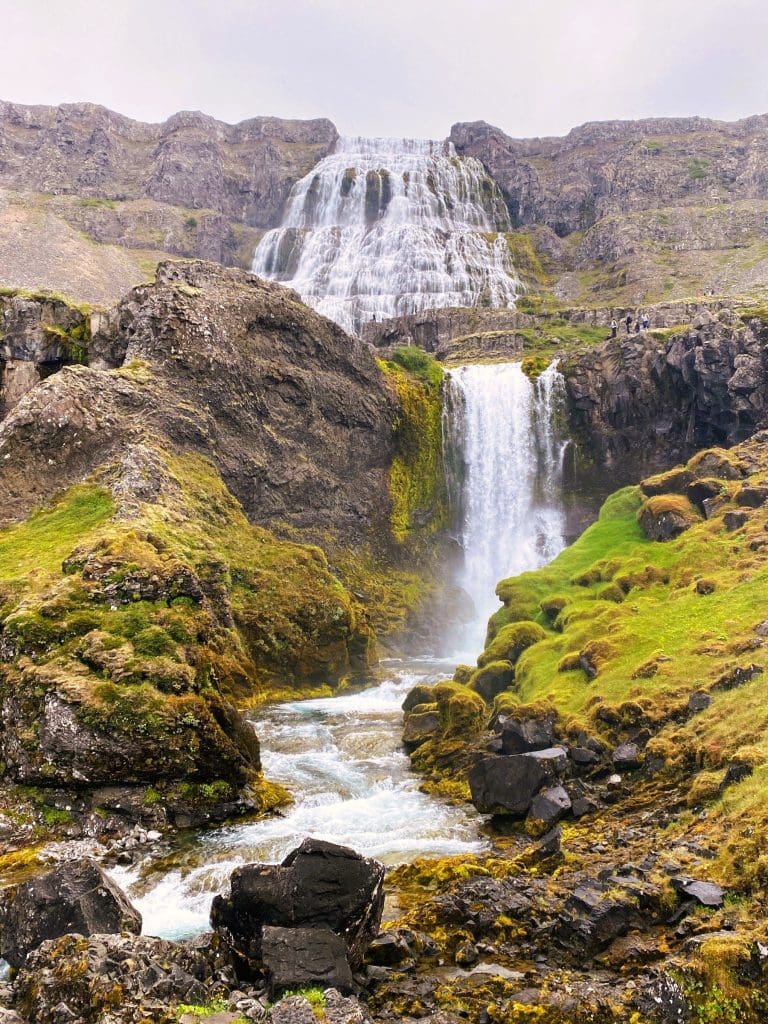 Dynjandi waterfall (from Isafjordur)