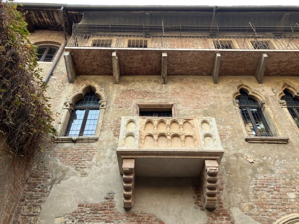 Casa di Giulietta’s balcony