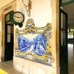 Pinhão railway station is festooned with lovely tile friezes on a wine-making theme.