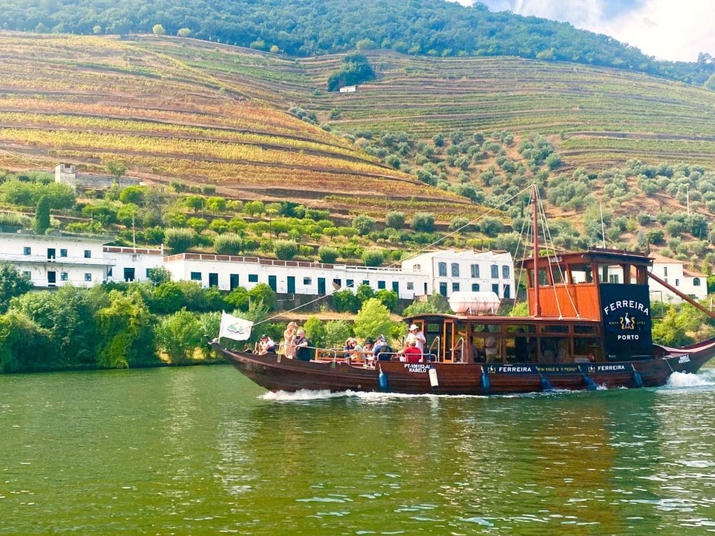 Traditional Rabelo boats now offer trips on the Douro river.