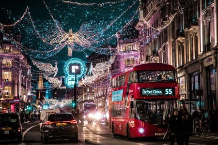 London at Christmas - Oxford street