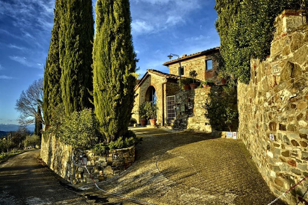 Villas to rent in Italy. Chianti Pixabay