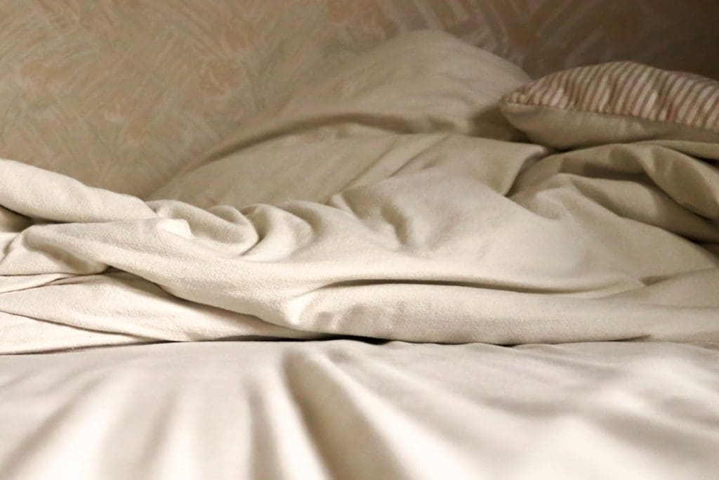 Flannel sheets.