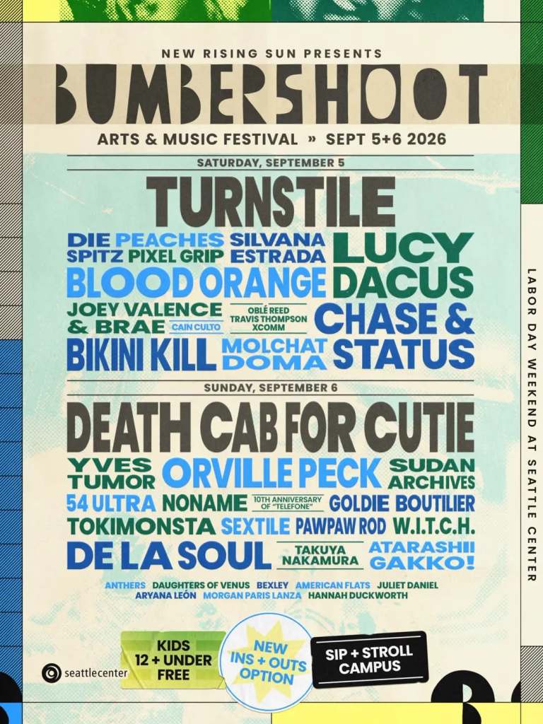 Bumbershoot Festival 2026