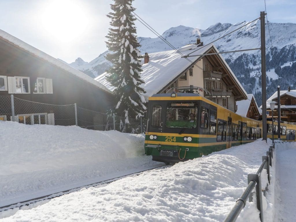 Taking the Wengernalpbahn