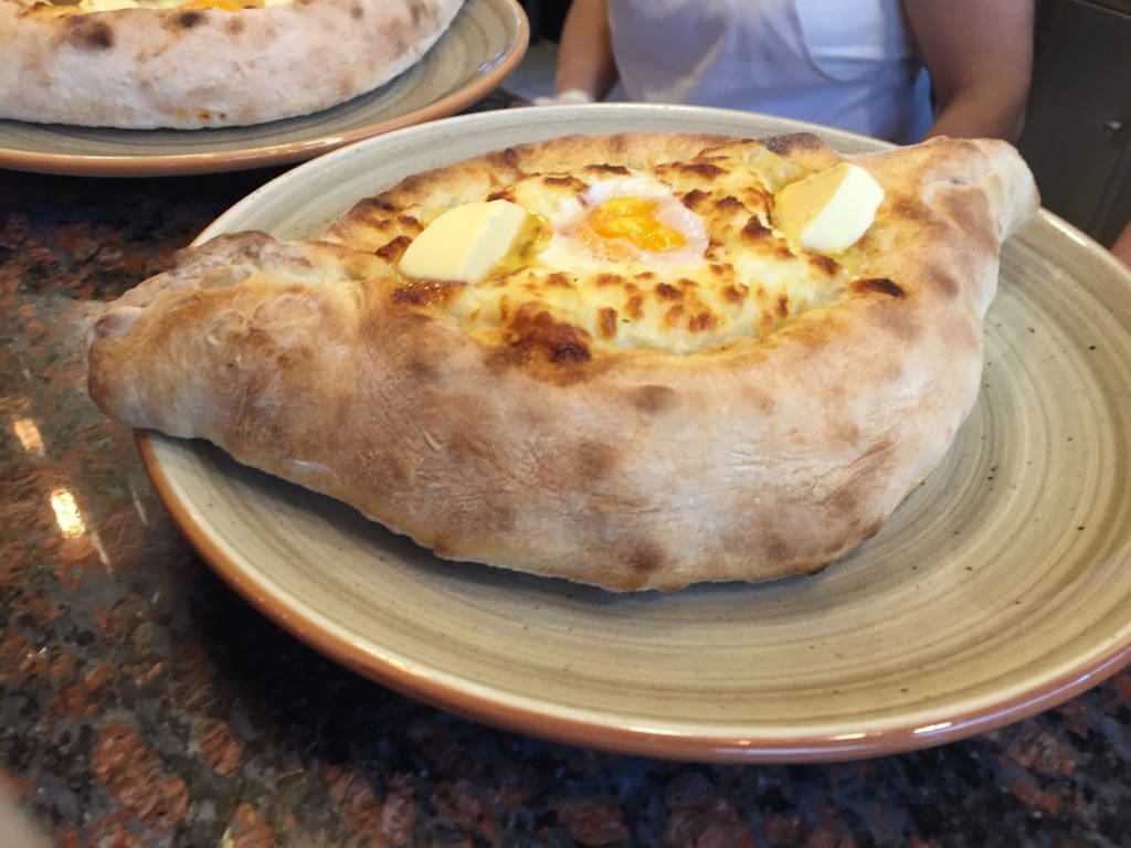 Khachapuri, photo by Lucy Daltroff