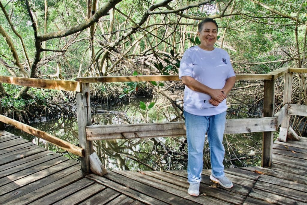 Patricia Lamelas in the Mangrove Forest, Sánchez in the Dominican Republic