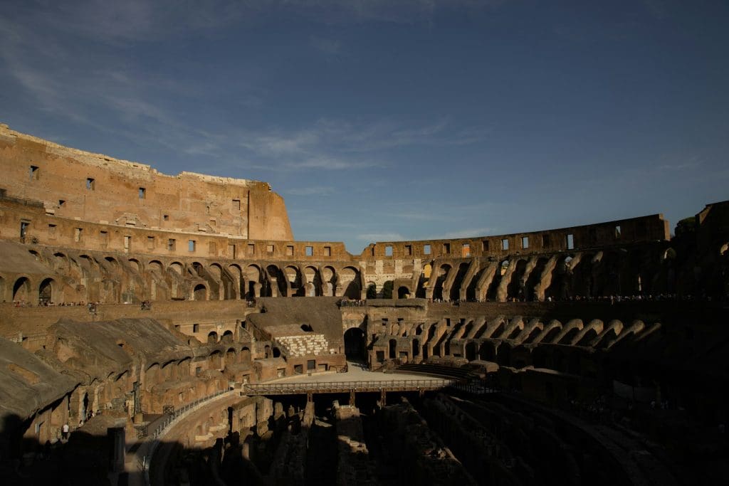 the Colosseum Rome