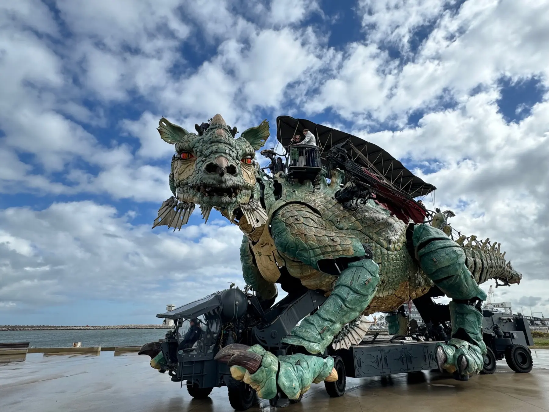 One Car and a Dragon on a Pas-de-Calais Holiday - Travel Begins at 40