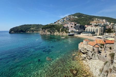 Budva is a rival to Kotor for its heritage and beautiful beaches.