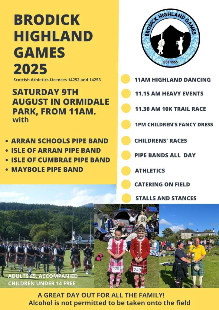 Brodick Highland Games 2025