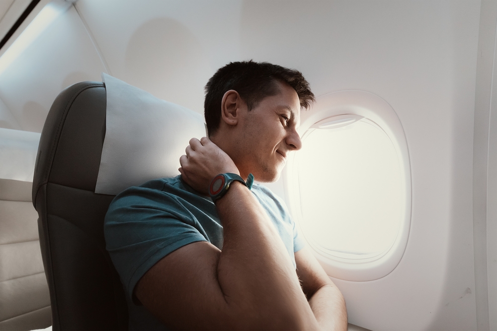 Neck ache flight