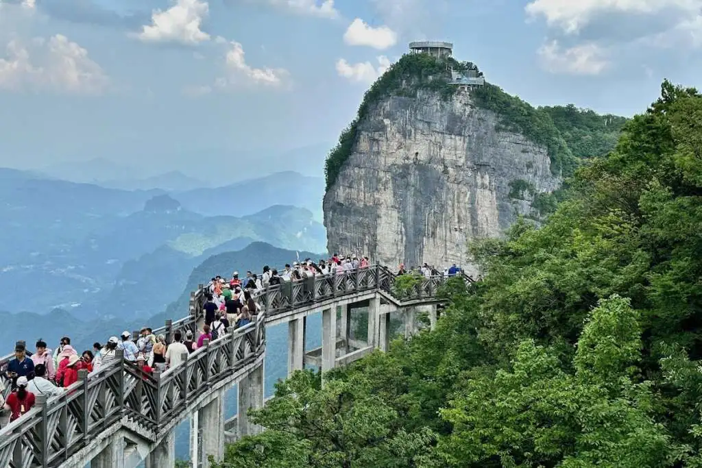 The Magical Mountains Around Zhangjiajie China - Travel Begins at 40