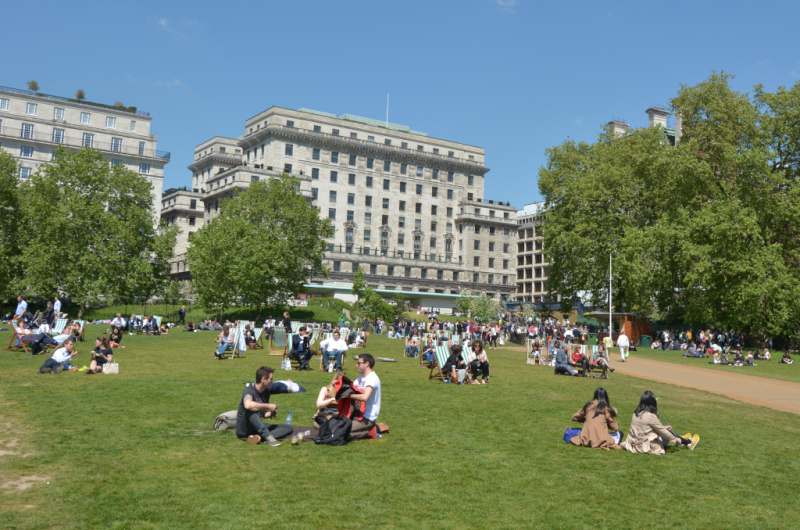 Green Park, Westminster London