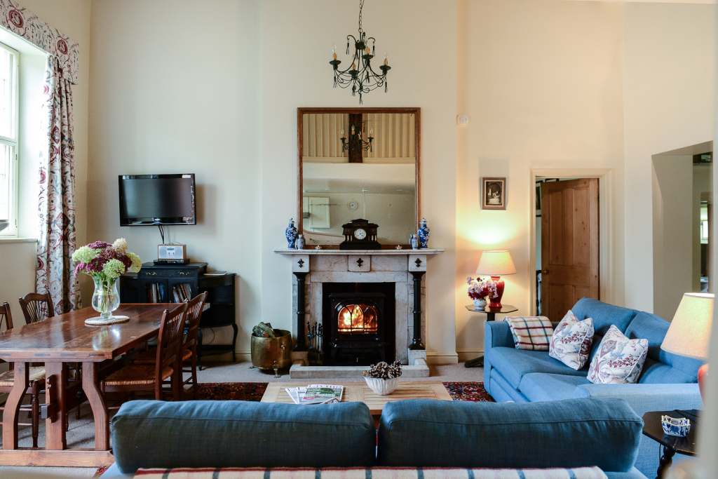 Empress Living Room, with Woodburner