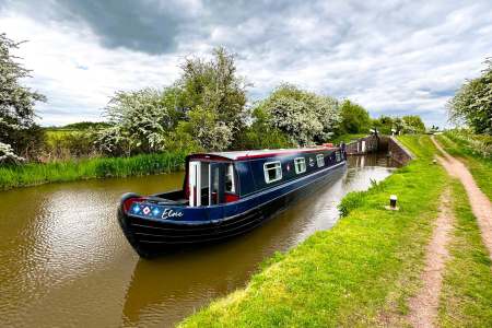 Narrow Boat Cruise on the Worcester and Birmingham Canal