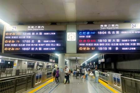 Bullet train in Japan